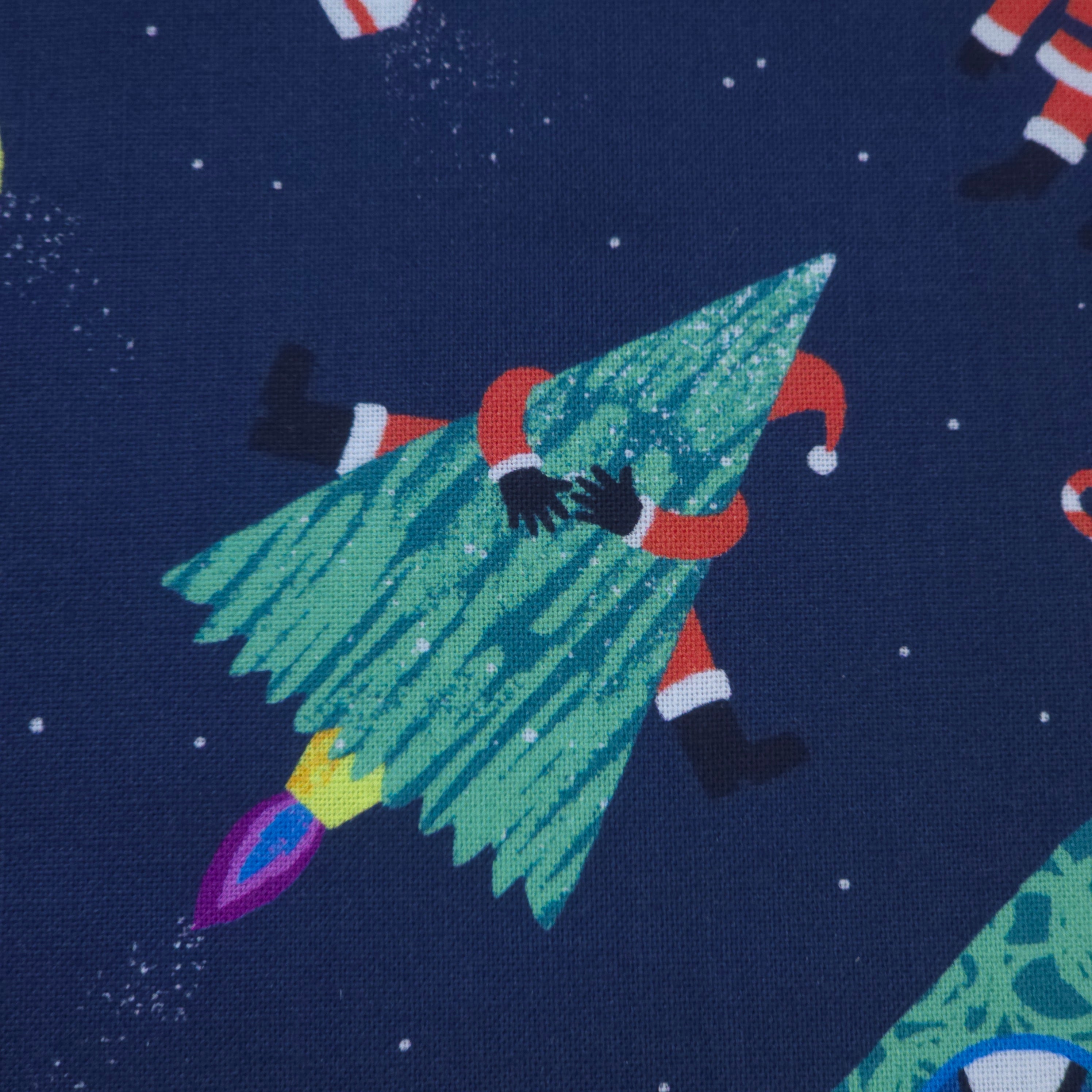 Early Access | Cosmic Care Santa Scrub Cap | Euro, Ponytail, Surgical