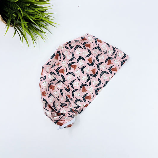 Lilies Euro Scrub Cap from 100% Organic Cotton.