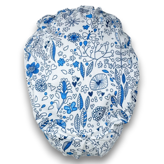 Euro Scrub Cap for Women with Satin Lined Option by Paradise Caps.