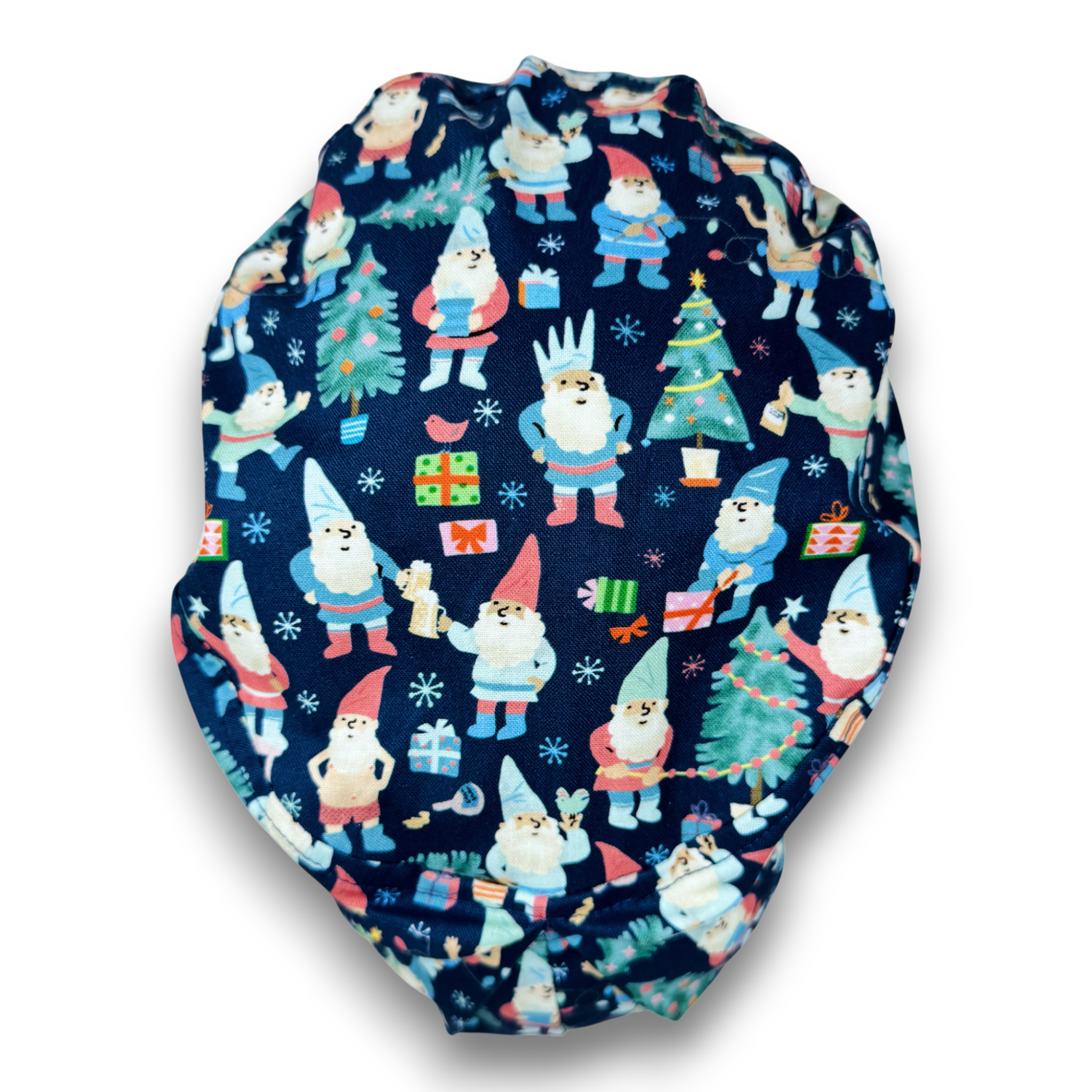 Santa Euro Scrub Cap for Women with Satin Lined Option by Paradise Caps.