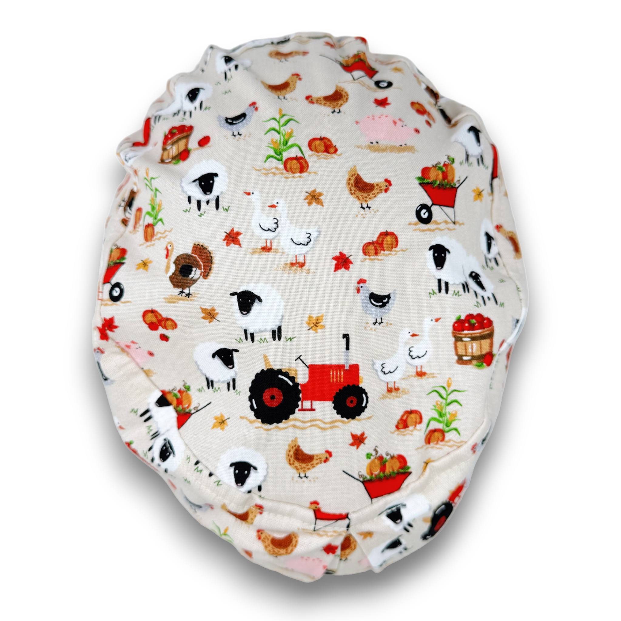 Harvest Farm Euro Scrub Cap for Women with Satin Lined Option by Paradise Caps.