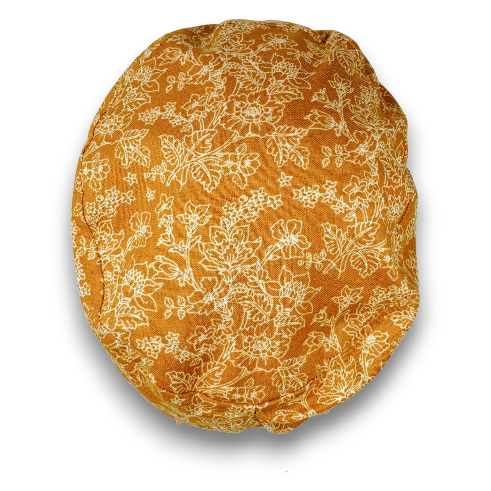 Fall Floral Euro Scrub Cap for Women with Satin Lined Option by Paradise Caps.
