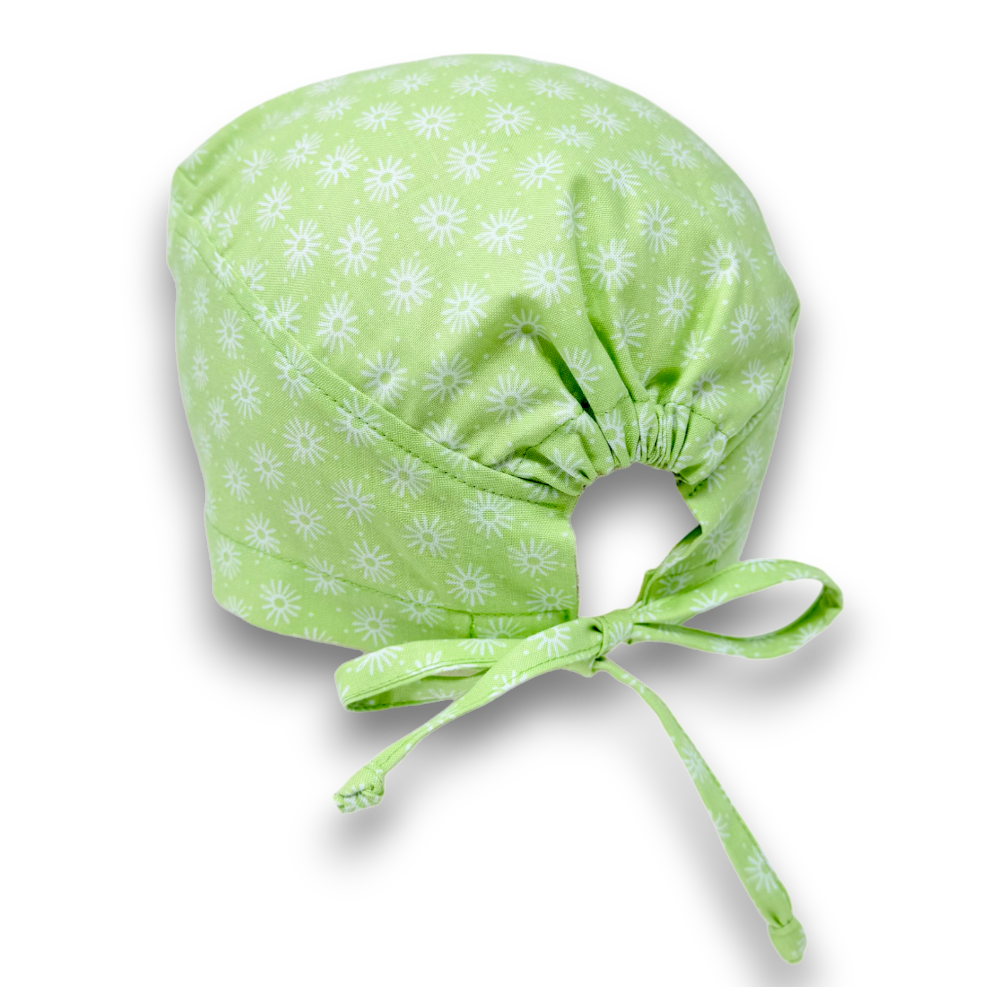 Spring Skull tie-back style surgical scrub cap for men by Paradise Caps.