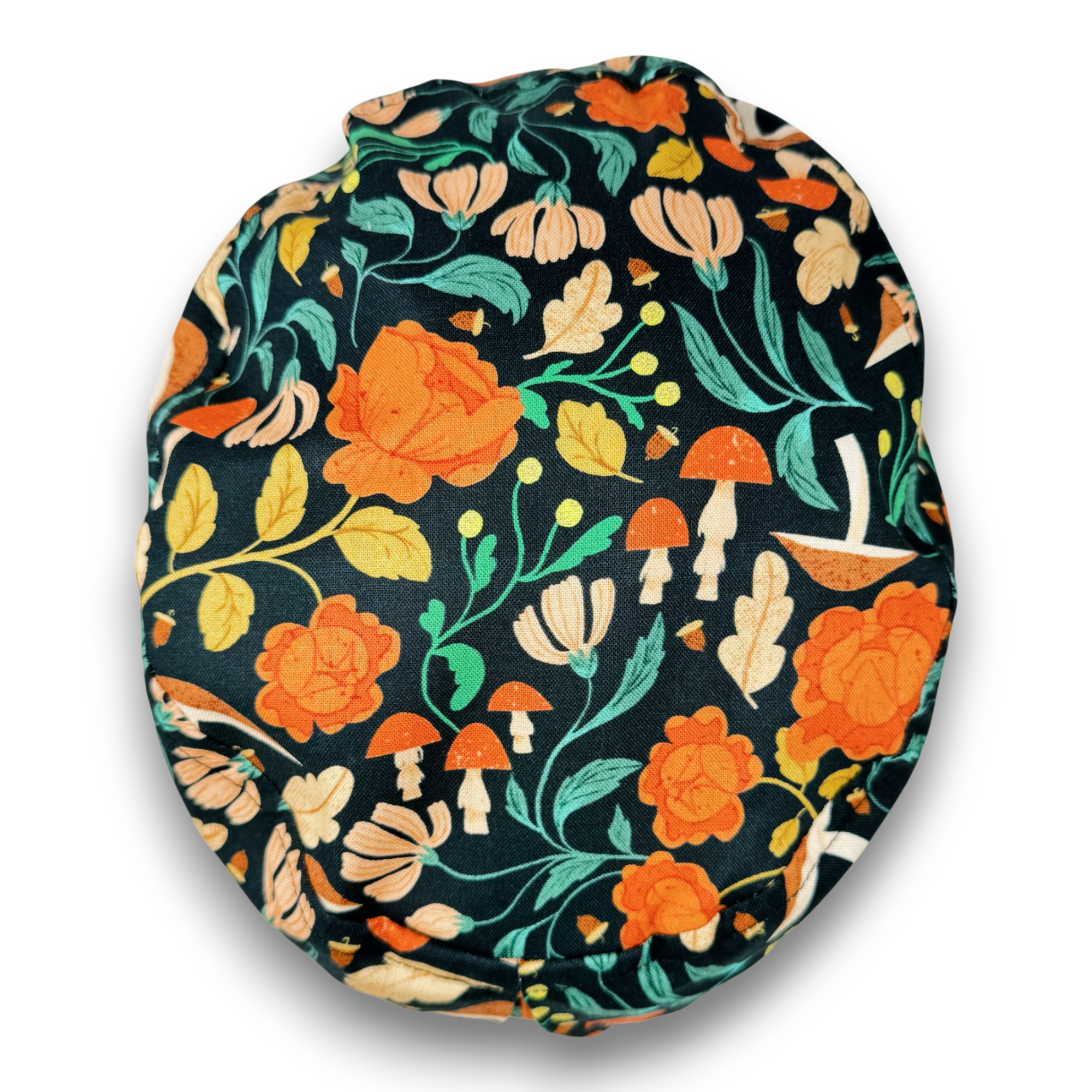 Flora & Fauna Euro Scrub Cap for Women with Satin Lined Option by Paradise Caps.