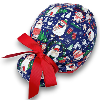 Yeti Euro scrub cap with ties for Women by Paradise Caps. Euro PLUS style.