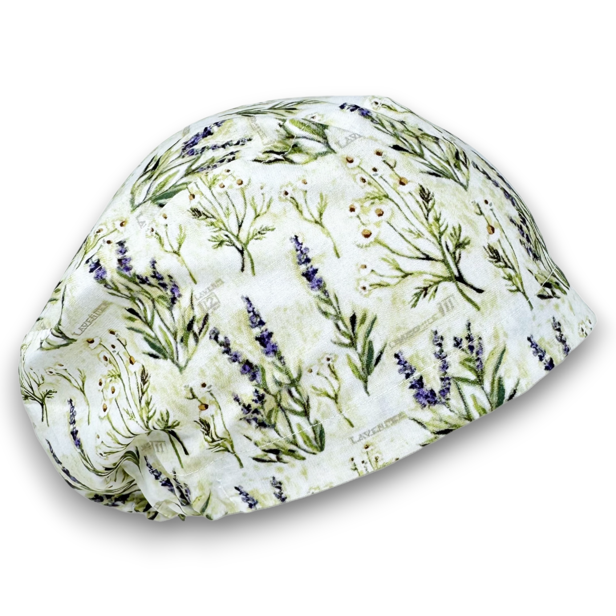 Lavender Euro Scrub Cap for Women with Satin Lined Option by Paradise Caps.