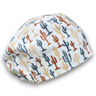 Cactus Euro Scrub Cap for women with satin lined option by Paradise Caps.