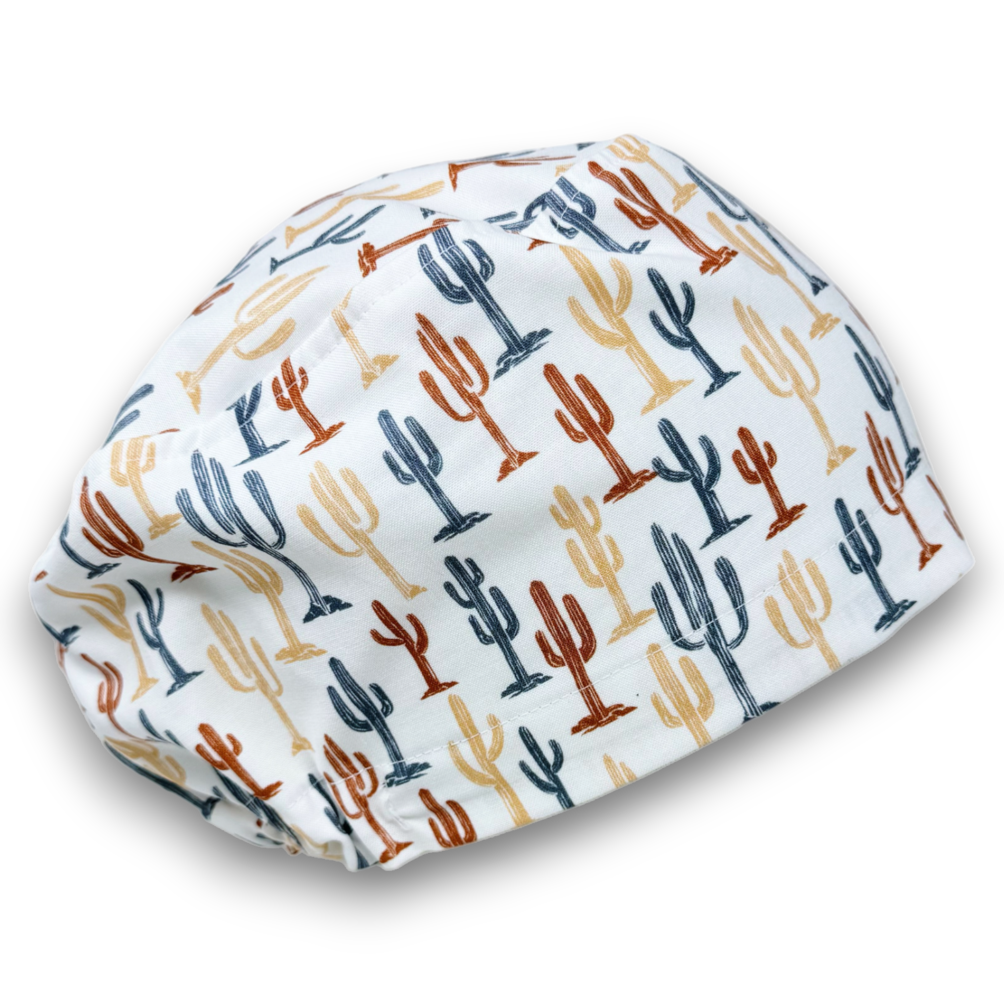 Cactus Euro Scrub Cap for women with satin lined option by Paradise Caps.