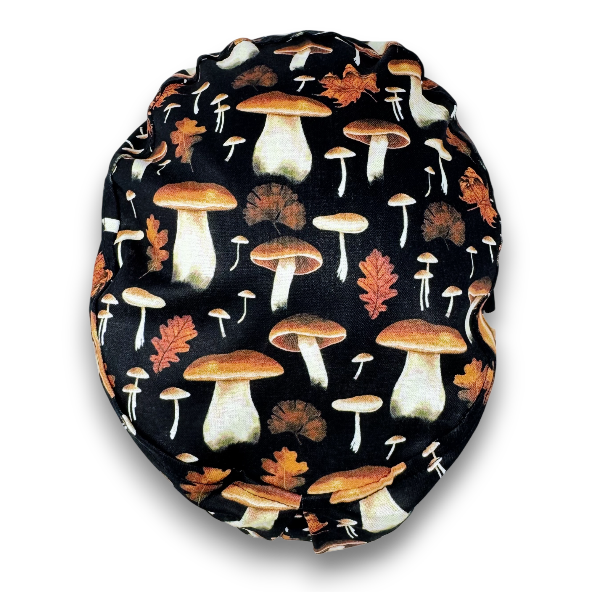 Mushroom Euro Scrub Cap for Women with Satin Lined Option by Paradise Caps.