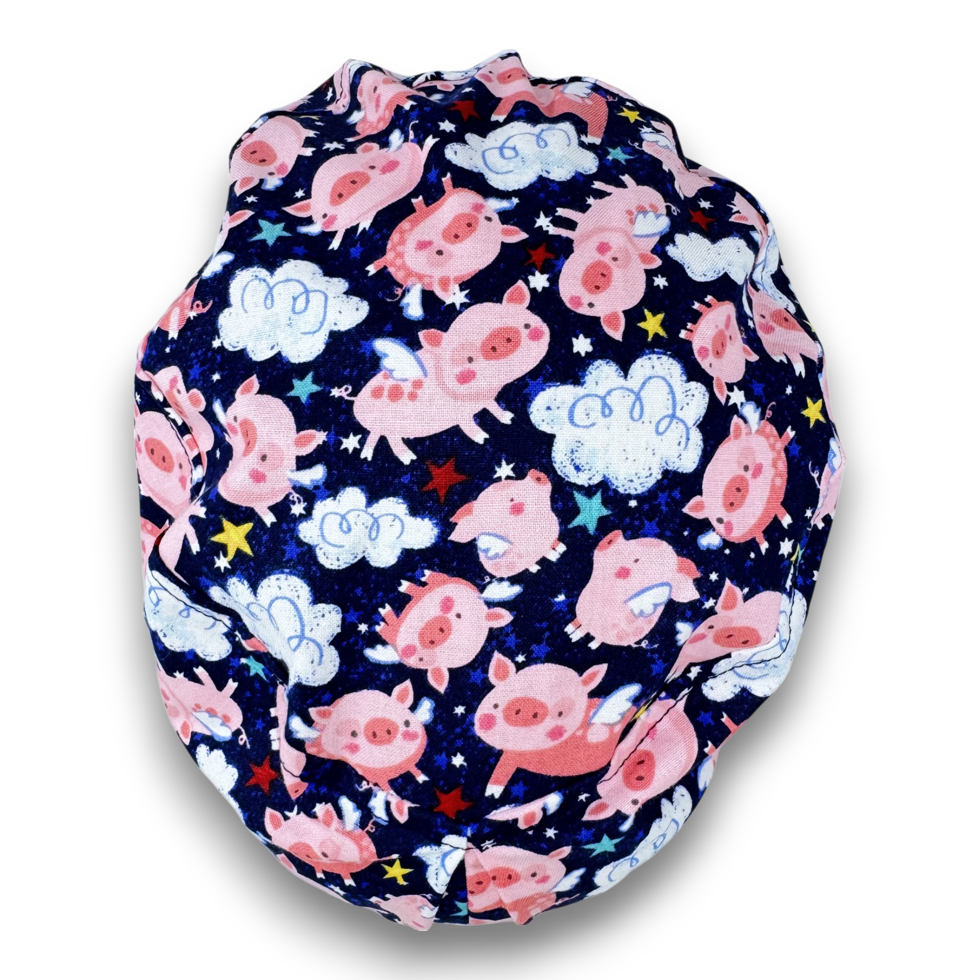 Pig Euro scrub cap for women with satin lined option by Paradise Caps.