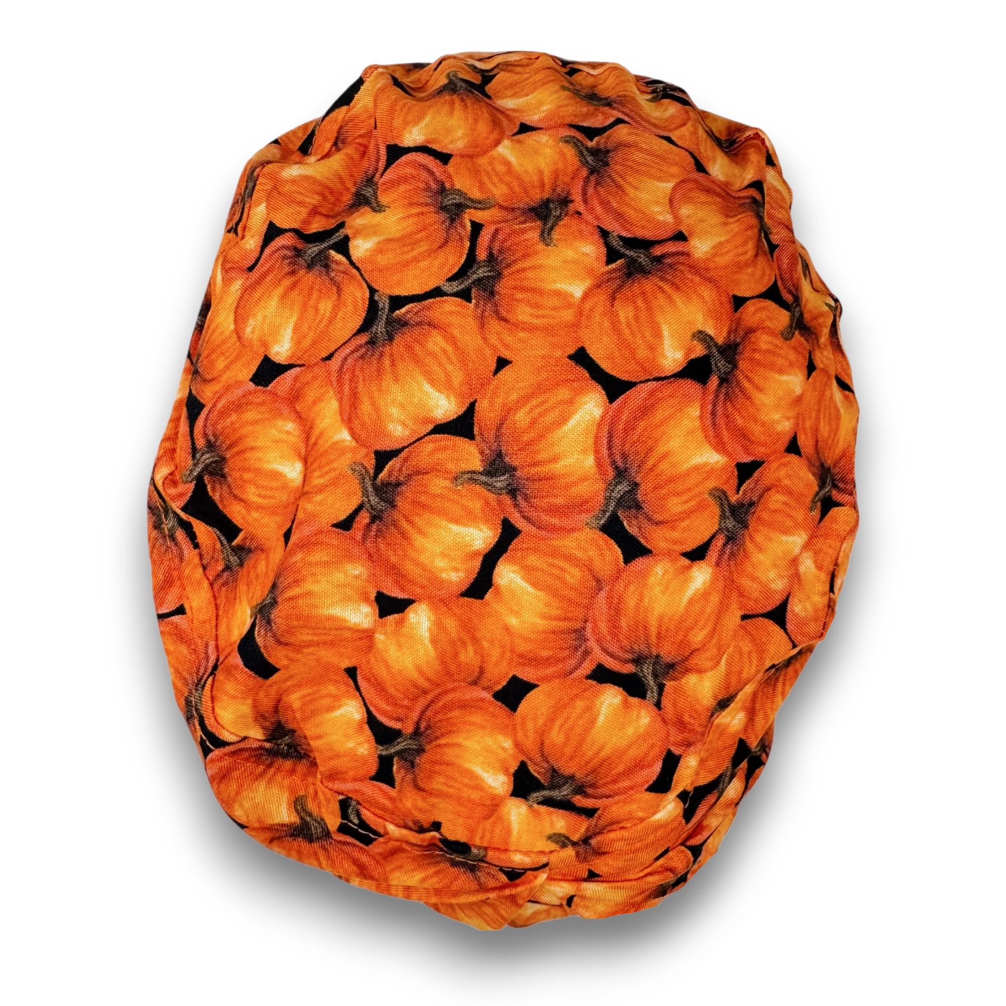 Pumpkin Euro Scrub Cap for Women with Satin Lined Option by Paradise Caps.