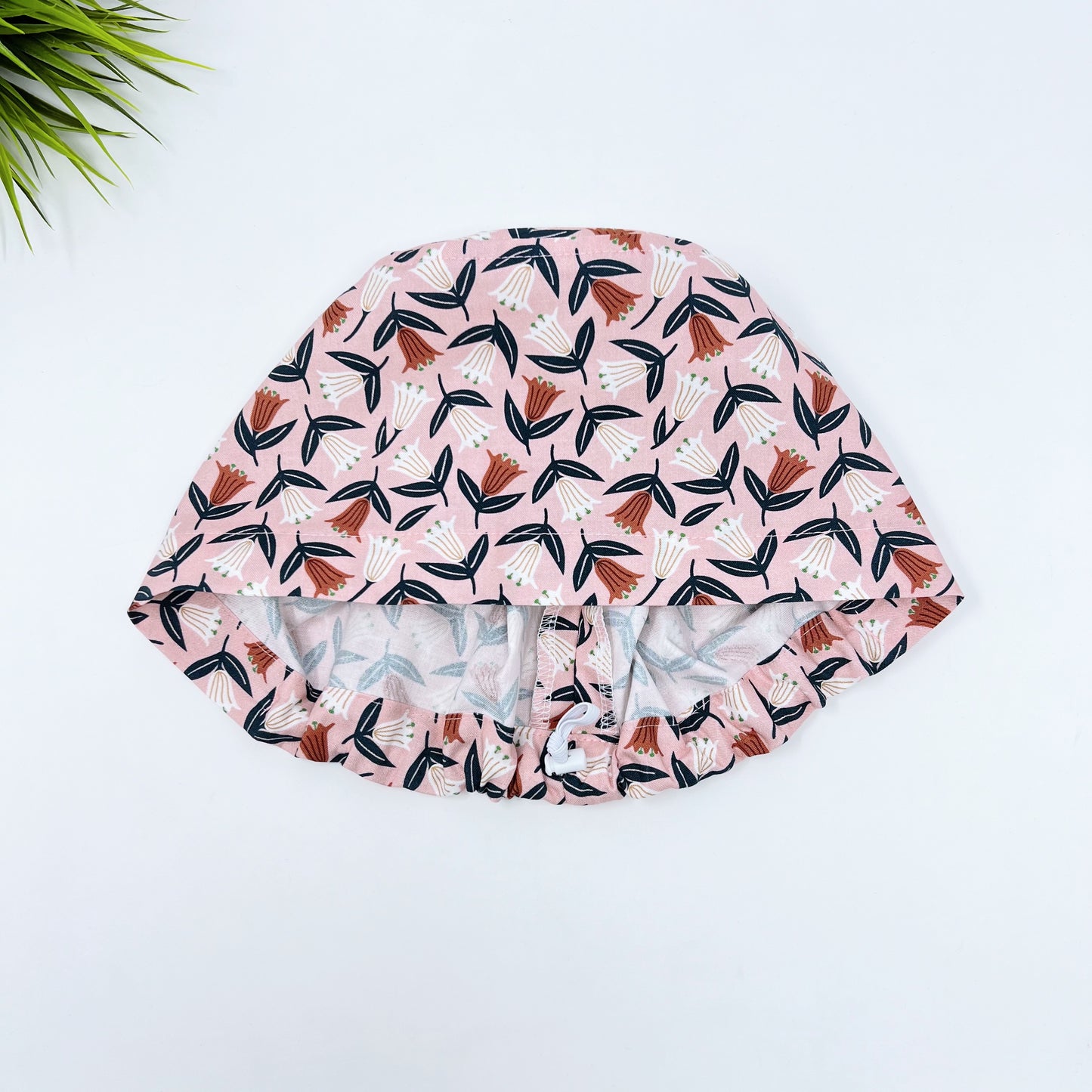 Lilies Euro Scrub Cap from 100% Organic Cotton.