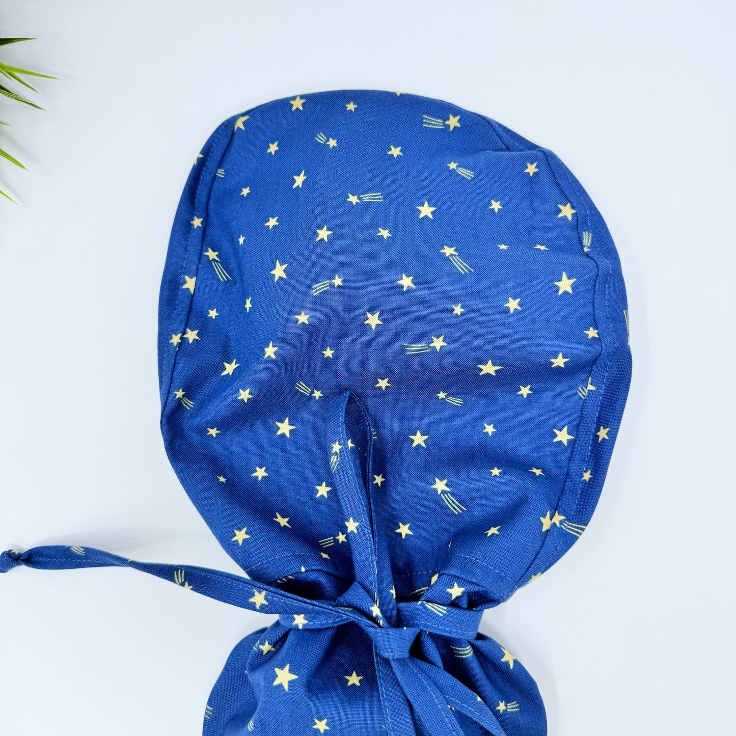 Сomets Ponytail scrub cap, Surgical cap women. Satin Lined Option Surgical cap with ponytail.