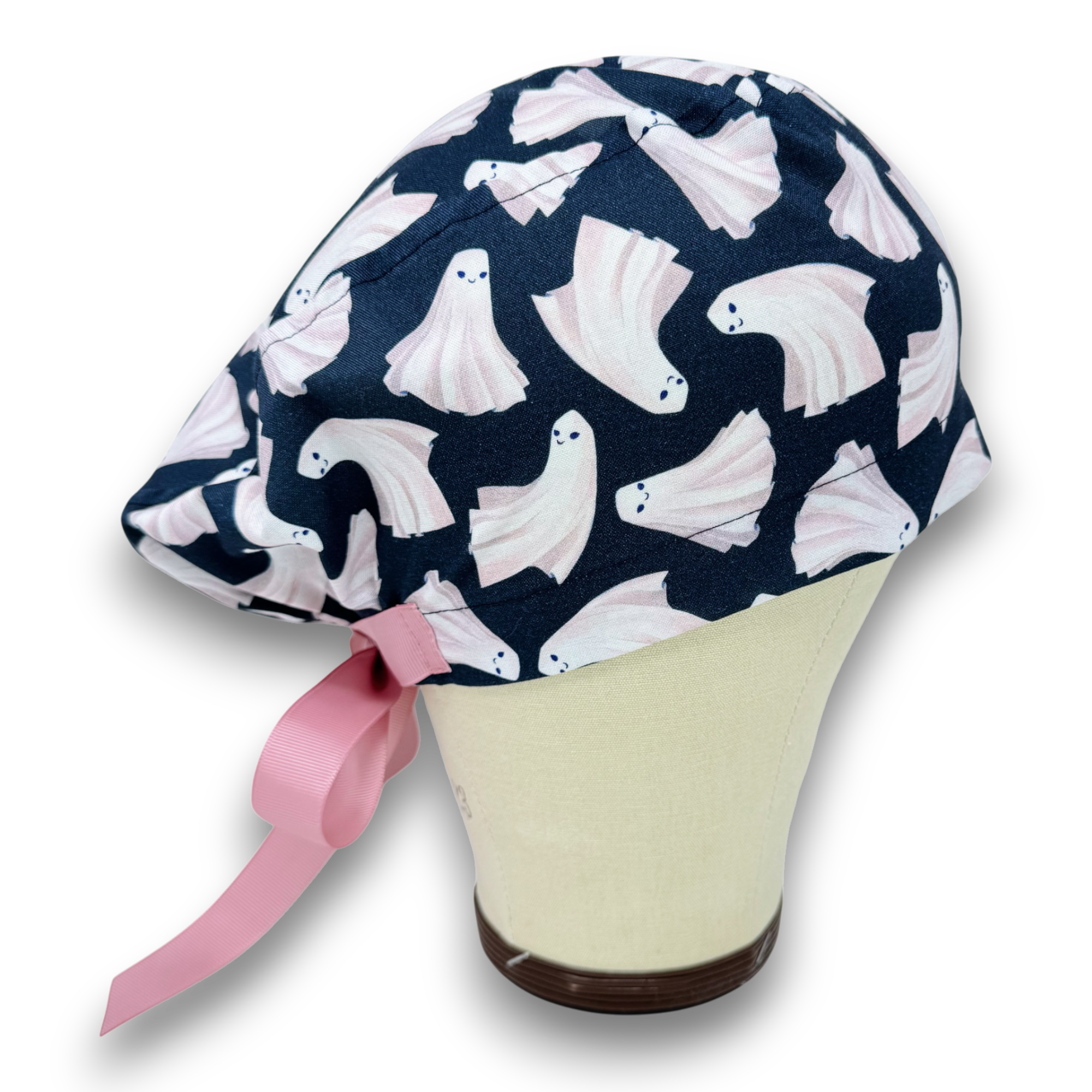Haunted garden Euro scrub cap with ties for Women by Paradise Caps. Euro PLUS style.