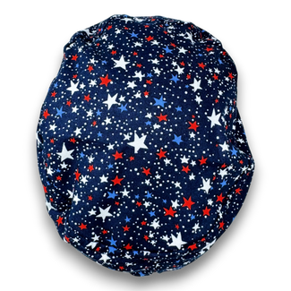 Star Euro Scrub Cap for Women with Satin Lined Option by Paradise Caps.