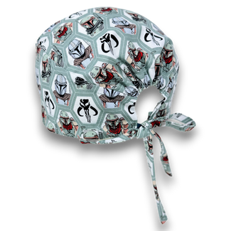 Mens Surgical scrub cap. Tie back scrub hat by Paradise Caps.
