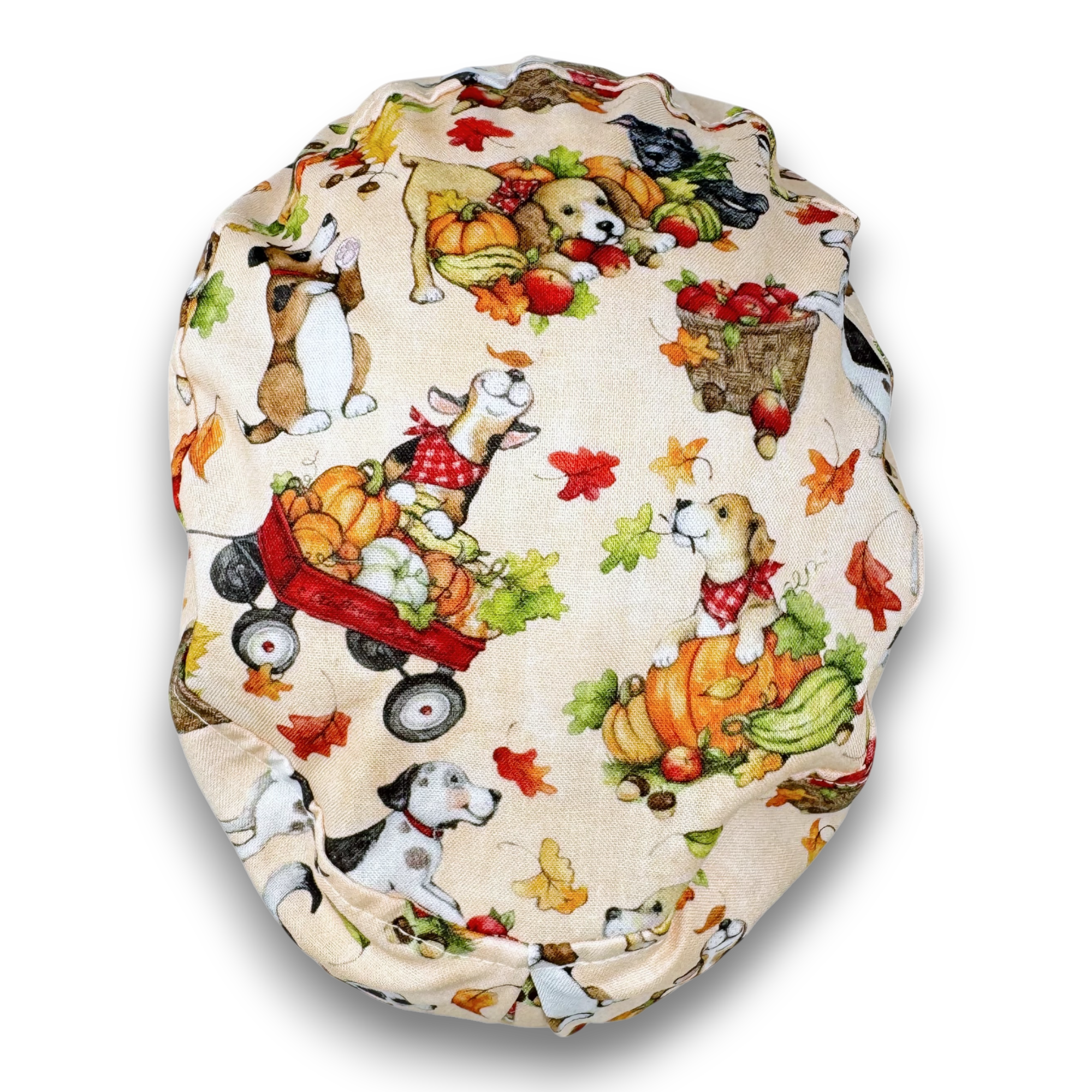 Pumpkin Euro Scrub Cap for Women with Satin Lined Option by Paradise Caps.
