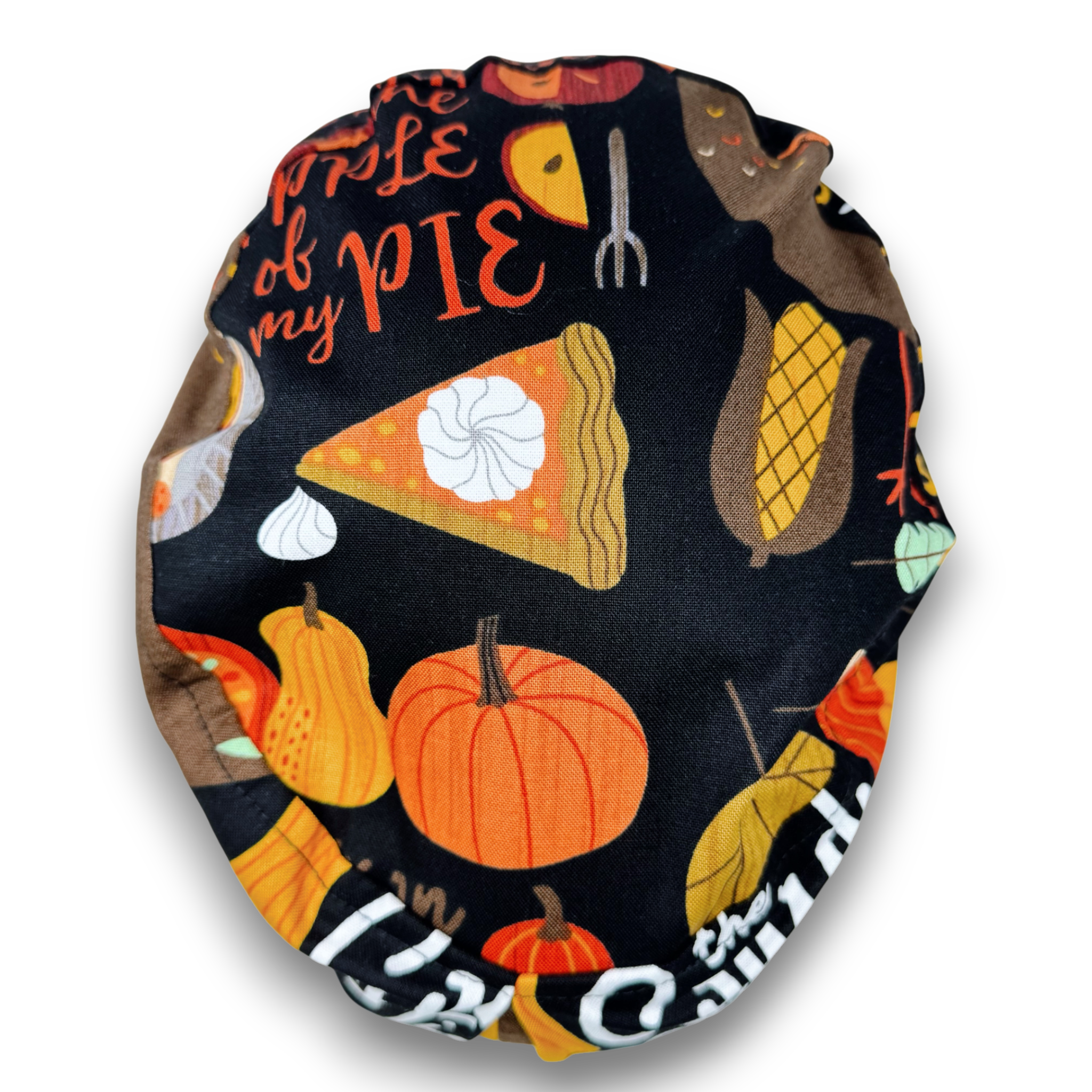 Bring on the Gourd Euro Scrub Cap for Women with Satin Lined Option by Paradise Caps.