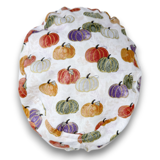 Pumpkin Euro Scrub Cap for Women with Satin Lined Option by Paradise Caps.