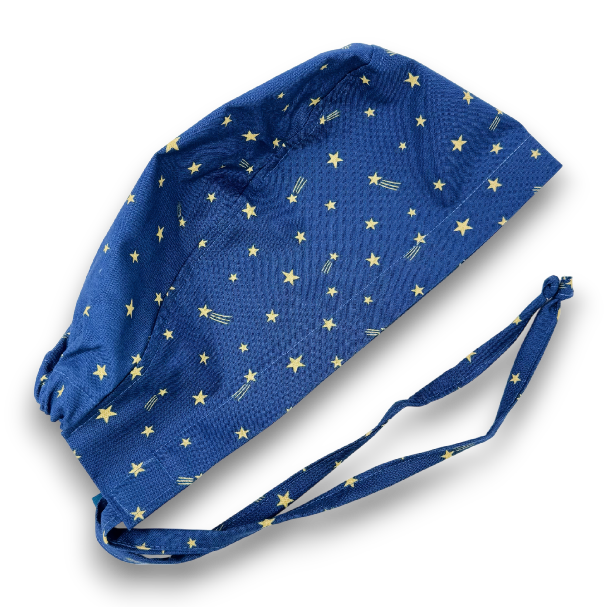Сomet Skull tie-back style surgical scrub cap for men by Paradise Caps.