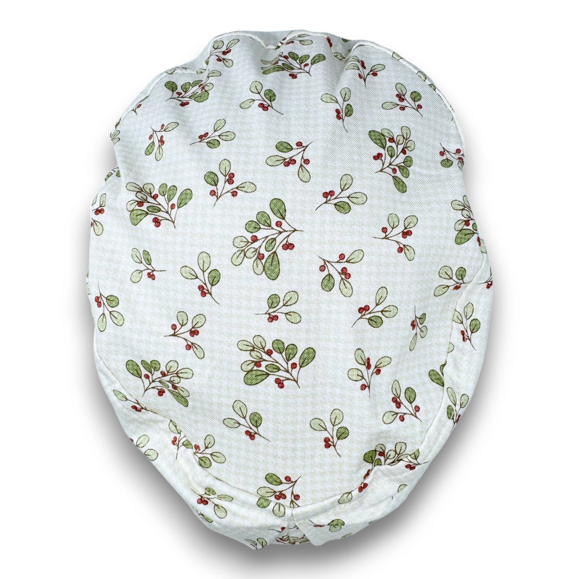 Winter Berry Euro Scrub Cap for Women with Satin Lined Option by Paradise Caps.