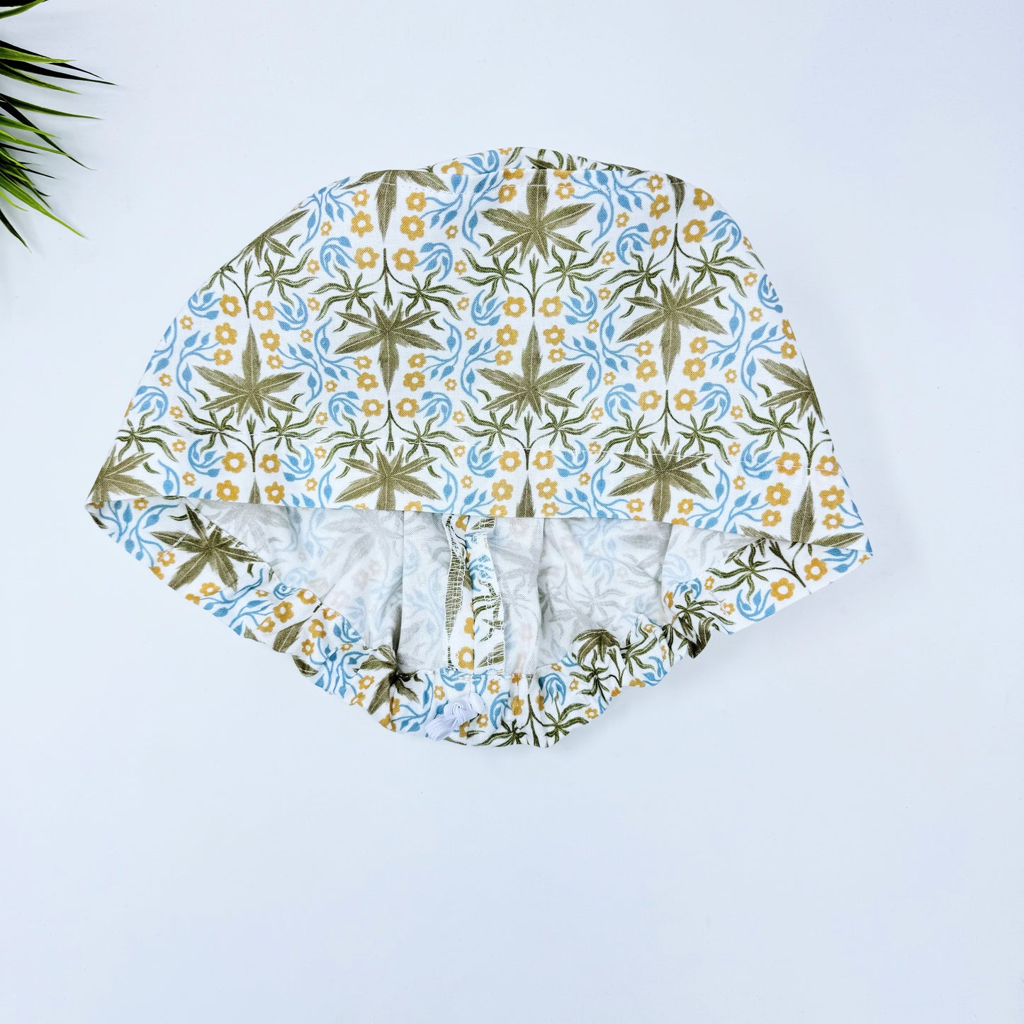 Mary Jane Euro Scrub Cap for Women, Surgical cap Satin Lined Option.