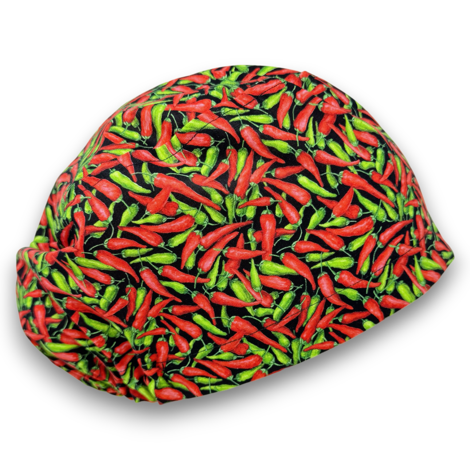 Chili Euro Scrub Cap for Women with Satin Lined Option by Paradise Caps.