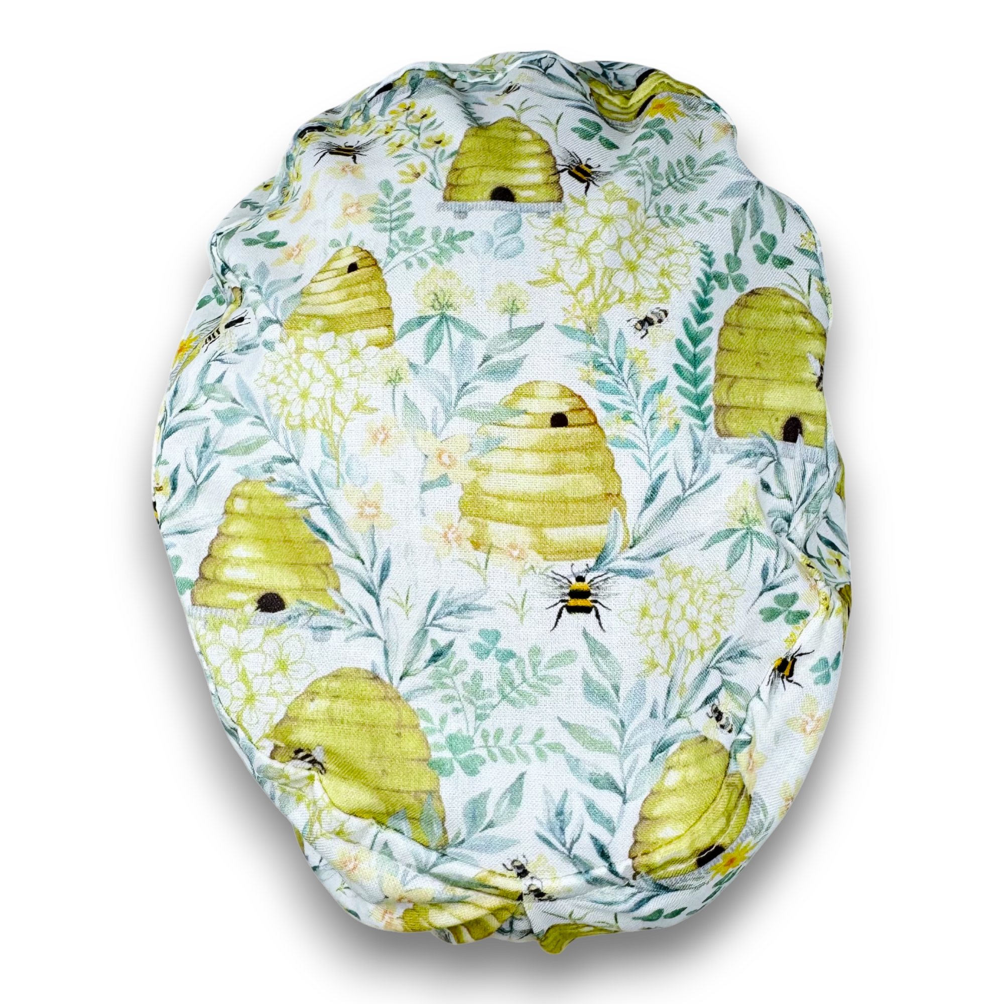Bee Euro Scrub Cap for Women with Satin Lined Option by Paradise Caps.