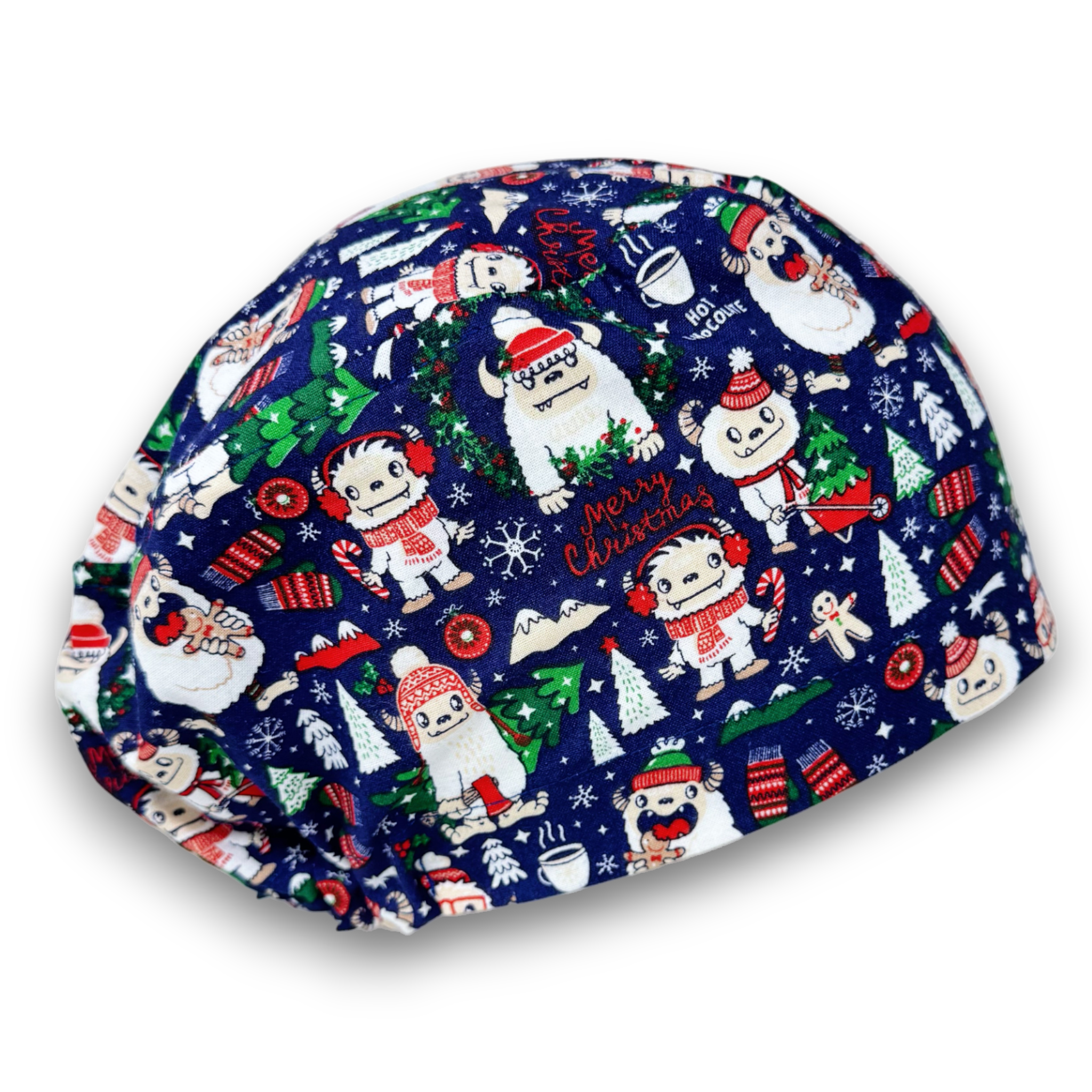 Yeti Euro Scrub Cap for Women with Satin Lined Option by Paradise Caps.