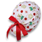 Gingerbread Euro scrub cap with ties for Women by Paradise Caps. Euro PLUS style.