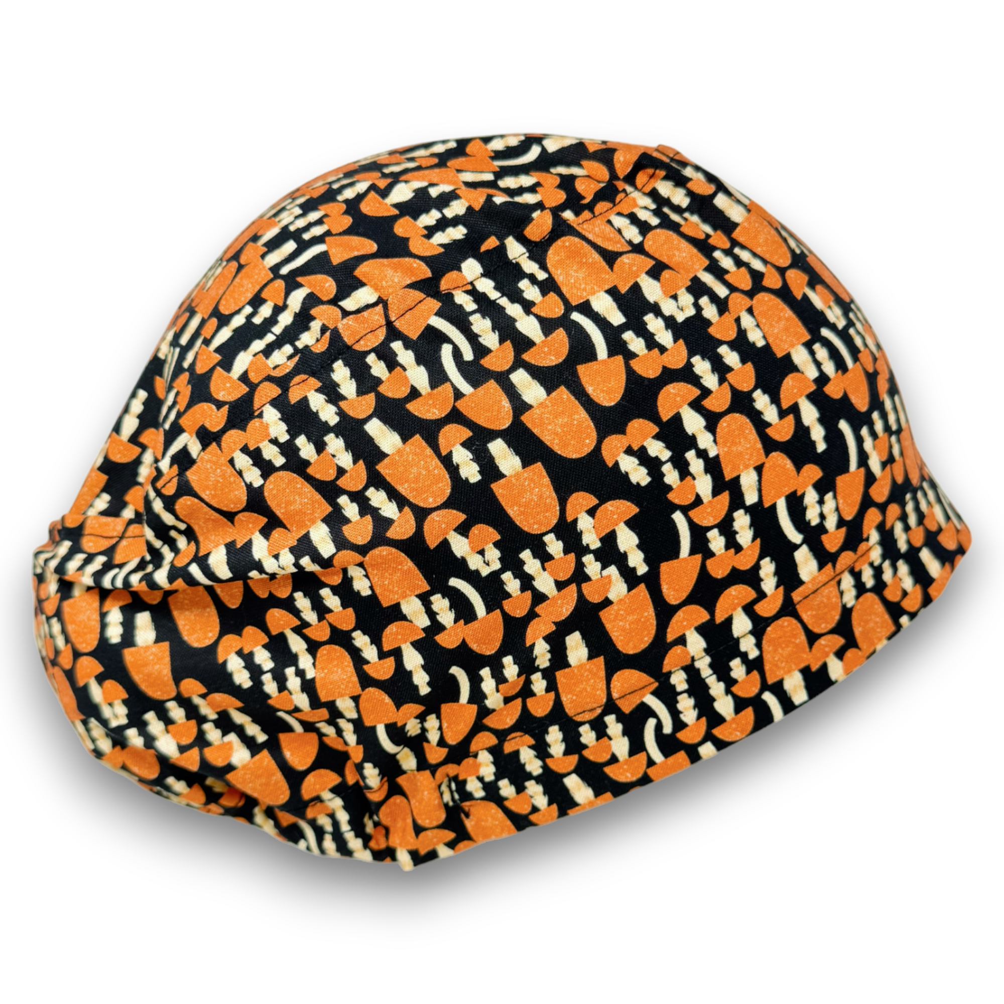 Mushroom Euro Scrub Cap for Women with Satin Lined Option by Paradise Caps.