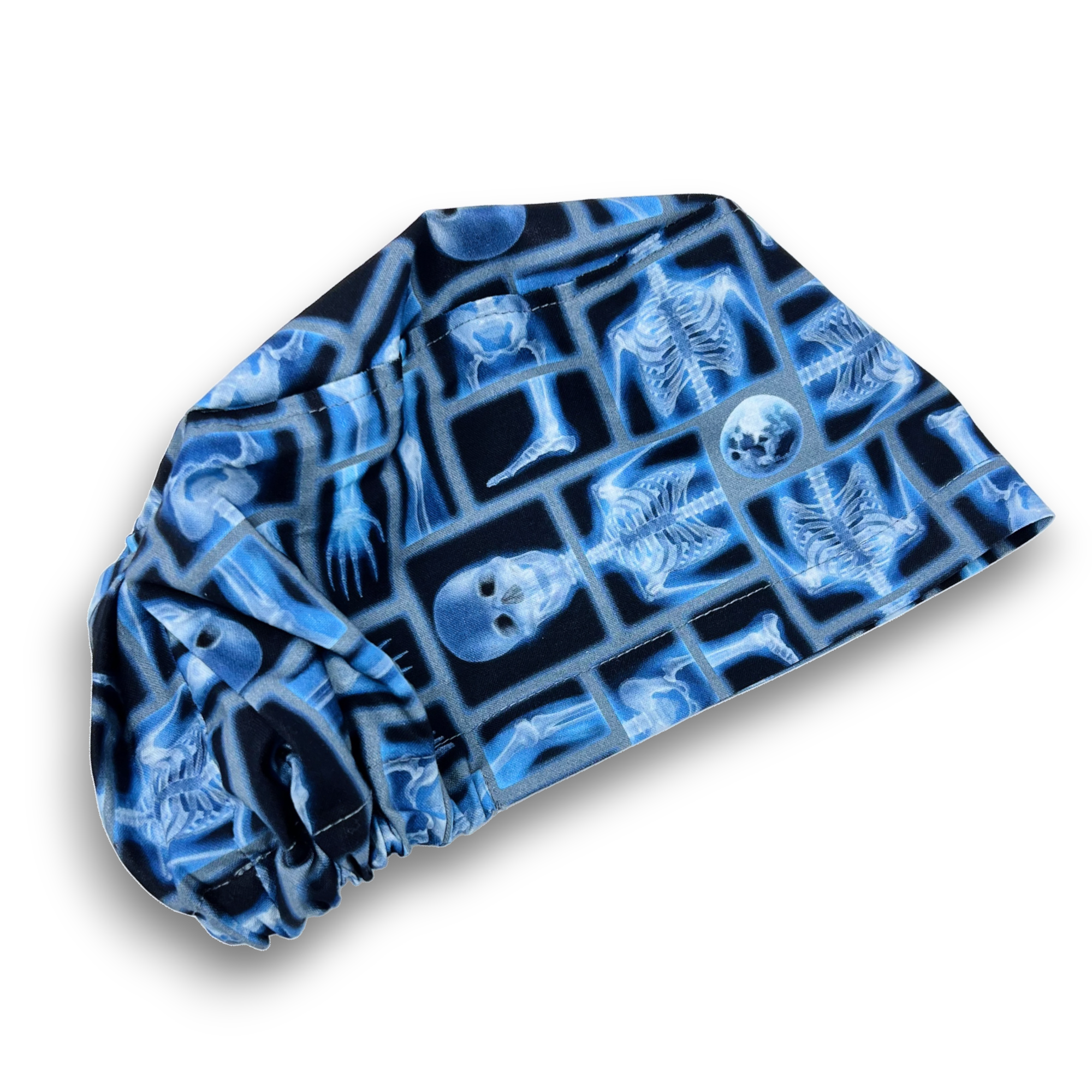 Halloween Euro Scrub Cap for Women with Satin Lined Option by Paradise Caps.