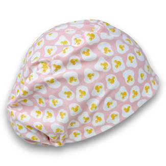 Funny Euro Scrub Cap for Women with Satin Lined Option by Paradise Caps.