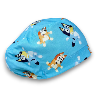 Funny Euro Scrub Cap for Women with Satin Lined Option by Paradise Caps.