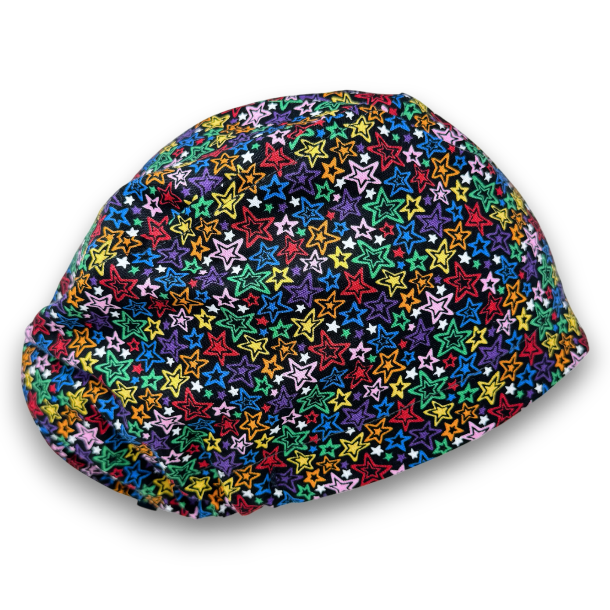 Star Euro Scrub Cap for Women with Satin Lined Option by Paradise Caps.