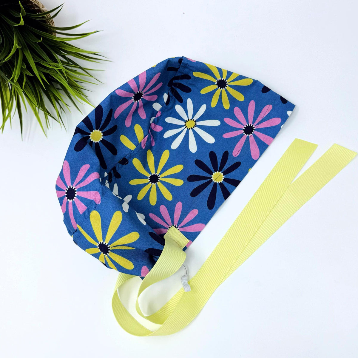 Daisy dream Euro scrub cap with ties for Women by Paradise Caps. Euro ...