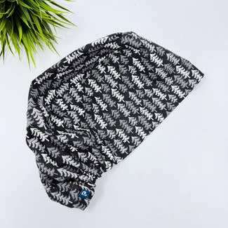 Euro scrub cap for women. Nordic Pines European surgical hat with satin lined by Paradise Caps.