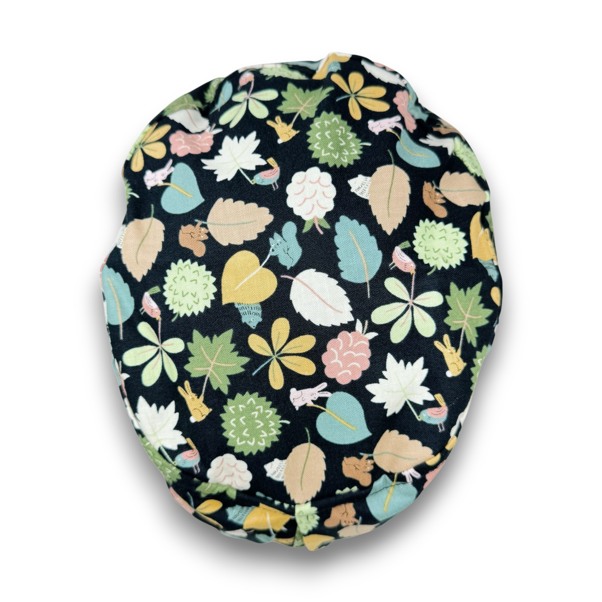 Leaf Euro Scrub Cap for Women with Satin Lined Option by Paradise Caps.