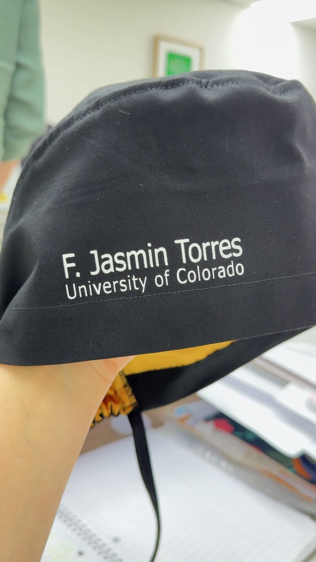 Personalized Scrub Cap with Custom Name by ParadiseCaps  – Multiple Styles Available, Optional Satin Lining & Buttons