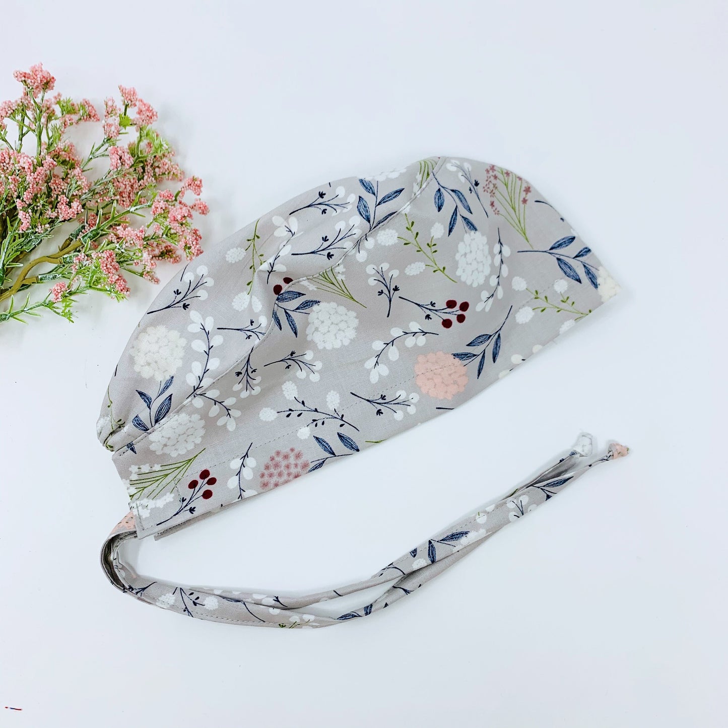 Flowers surgical cap Medical Scrub Cap, Dental scrub cap, Scrub caps for women.