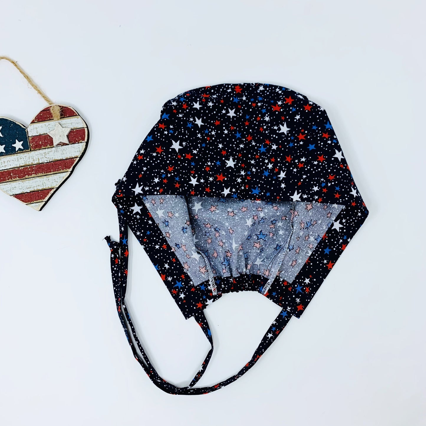 4th of July surgical cap.  Medical Scrub Cap, Unisex Scrub Caps