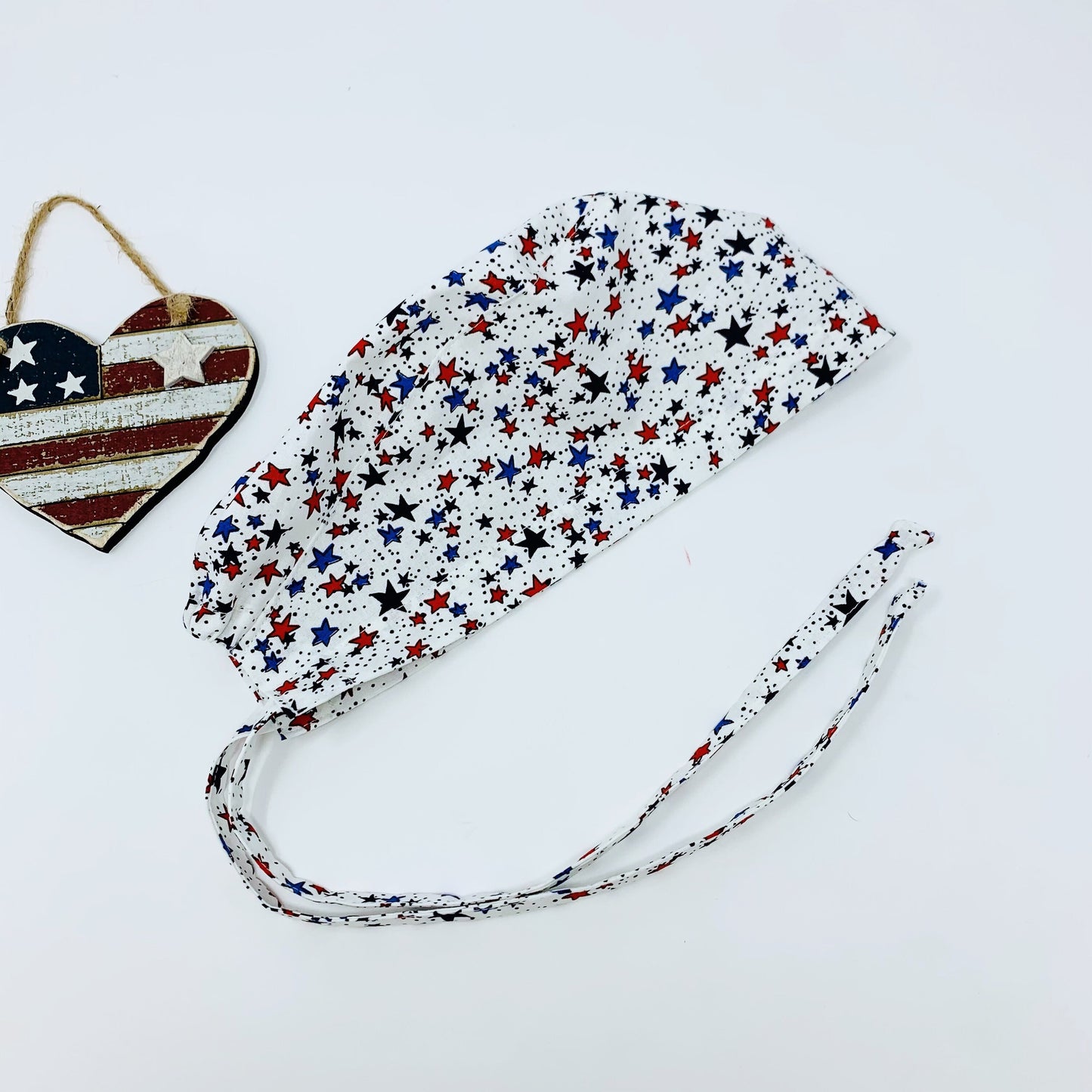 Patriotic surgical cap, Medical Scrub Cap, Unisex Scrub Caps