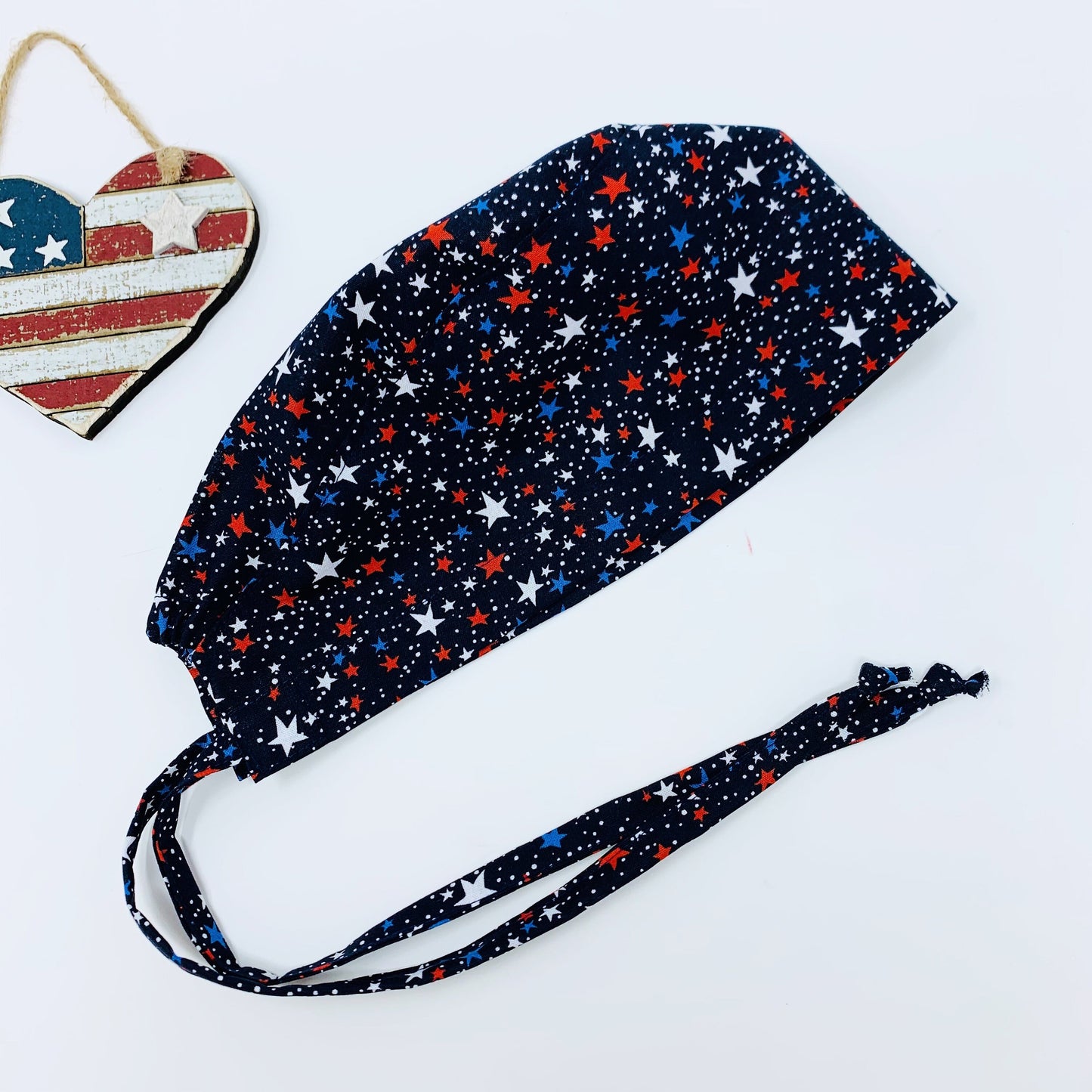 4th of July surgical cap.  Medical Scrub Cap, Unisex Scrub Caps