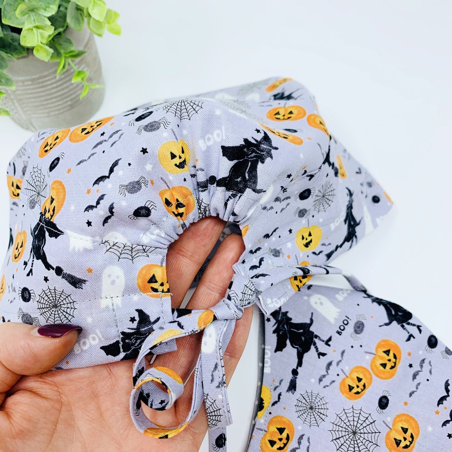 Halloween Scrub Cap, Scrub caps for women. Dental Surgical cap.