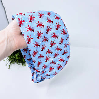 Lobster Euro Scrub Cap for Women with Satin Lined Option by Paradise Caps.