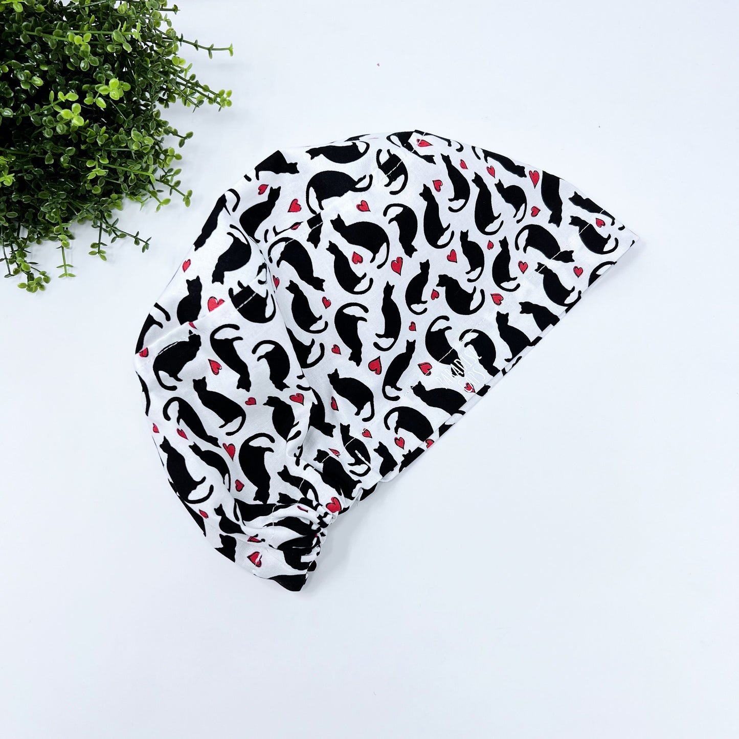 Valentine's day Scrub Cap for Women, Surgical cap Satin Lined Option