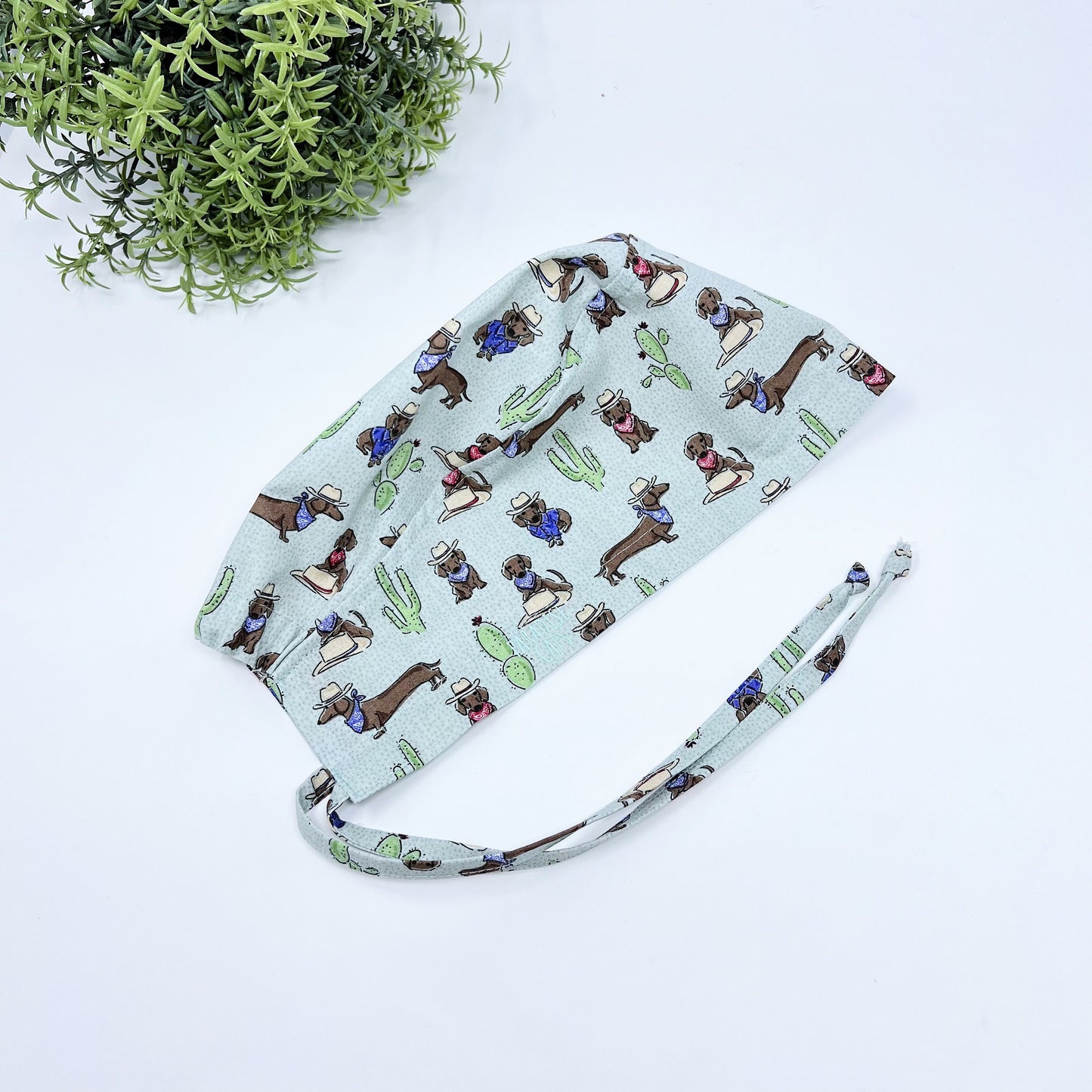 Dachshunds scrub cap, Funny scrub cap. Scrub caps for women. Medical Scrub Cap.