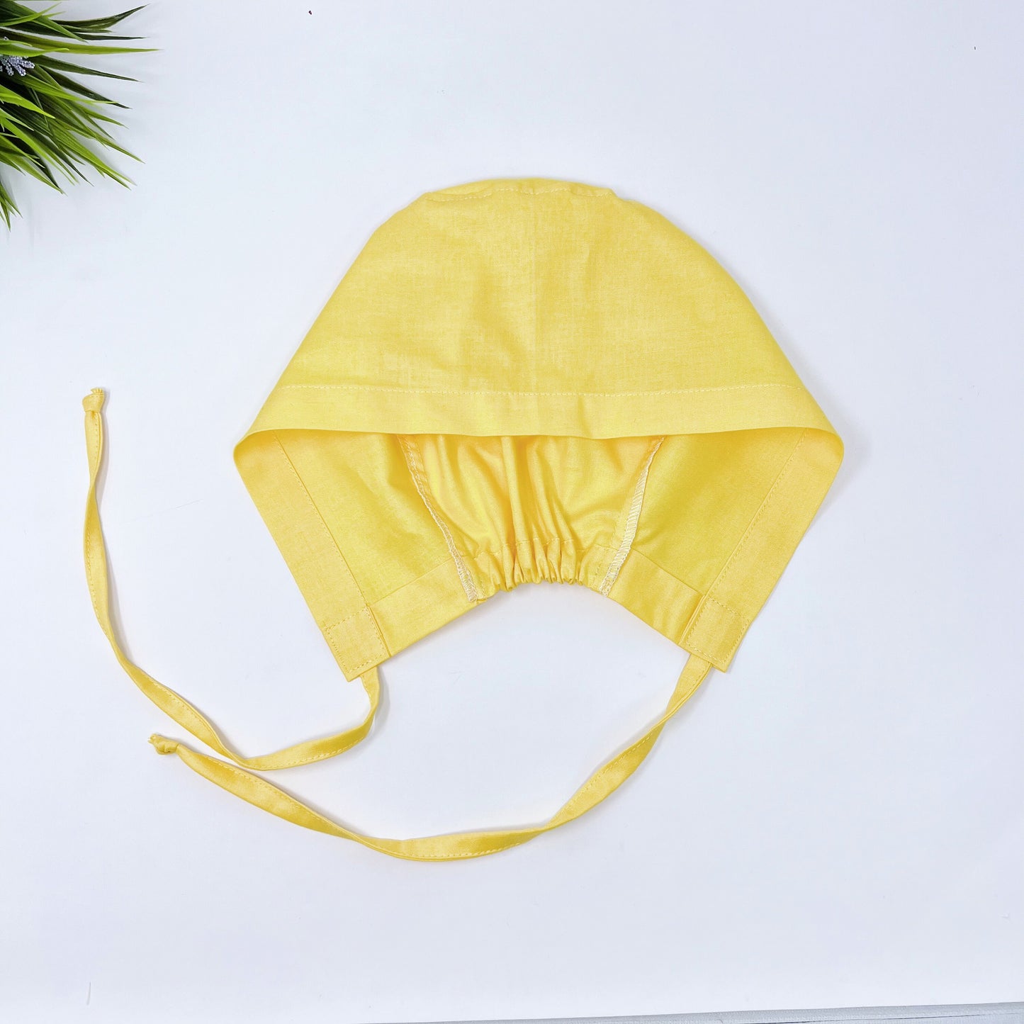 Medical Scrub Cap, Yellow Surgical cap.  Unisex Scrub caps.