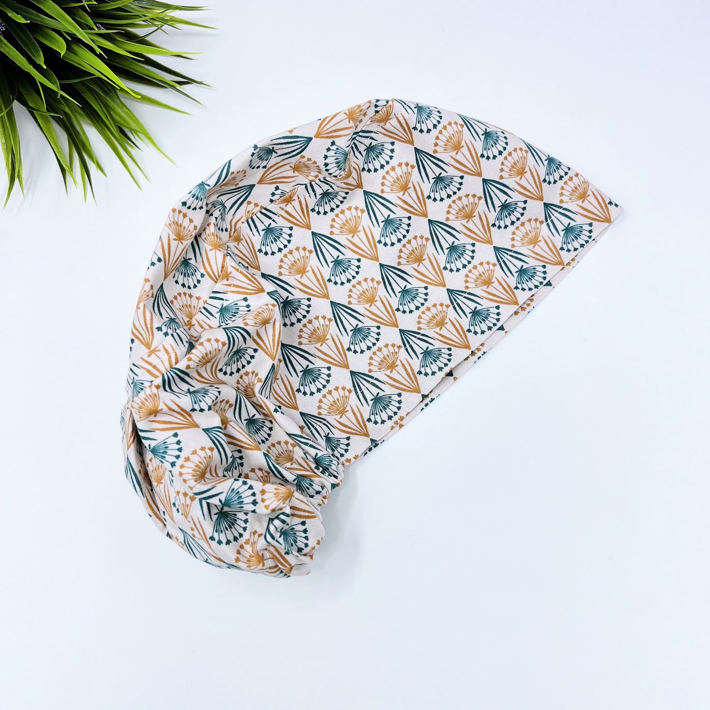 Euro Scrub Cap for Women, Surgical cap Satin Lined Option