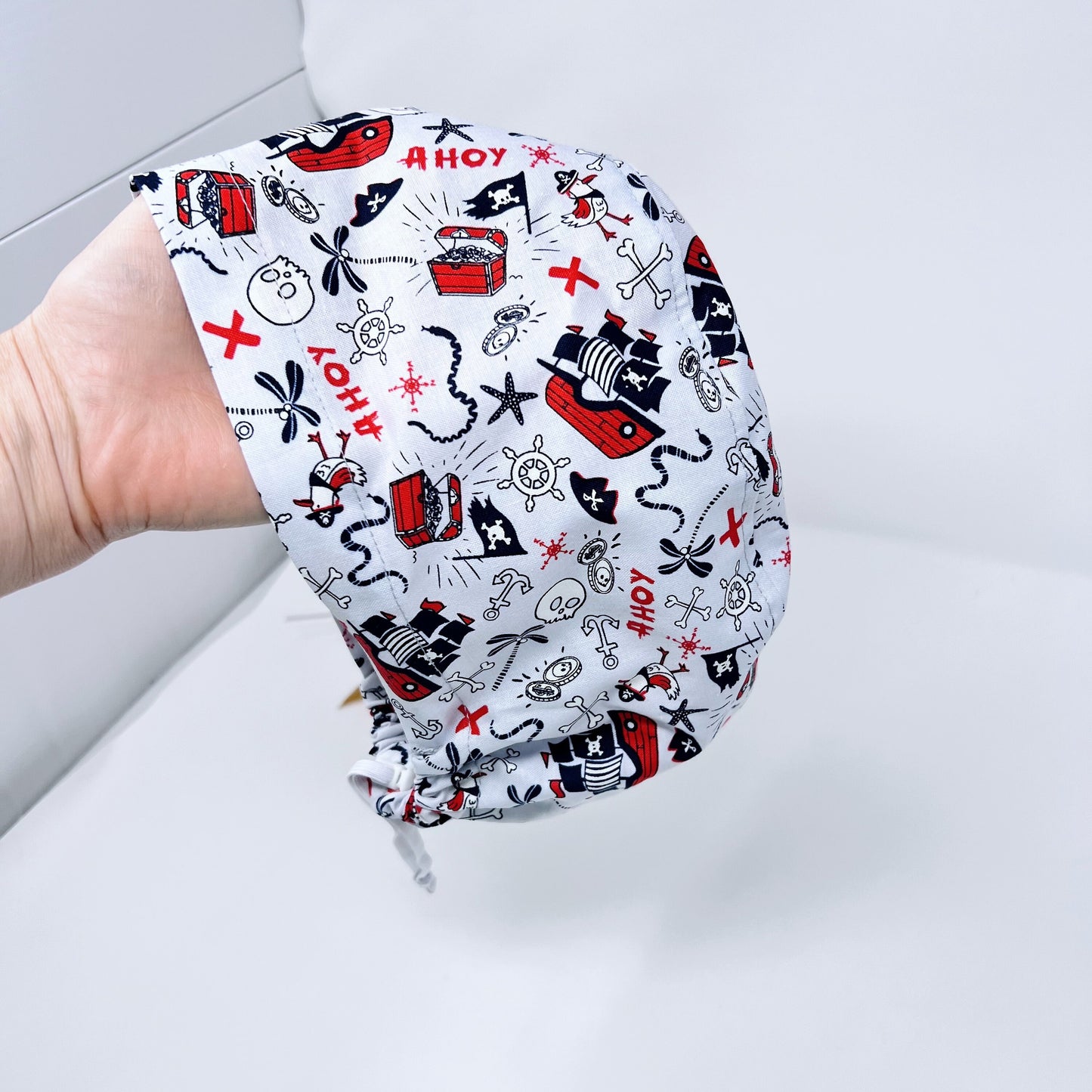 Funny Euro Scrub Cap for Women, Surgical cap Satin Lined Option